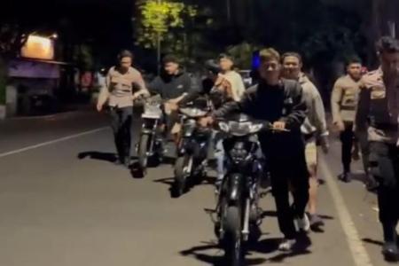 Polisi Amankan 14 Unit Motor Diduga Terlibat Bali di Kedungkandang Kot