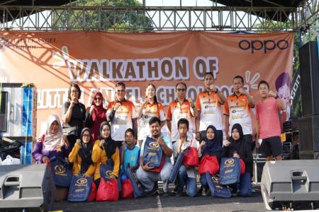 WALKATHON LITTLE ANGEL SCHOOL MERI