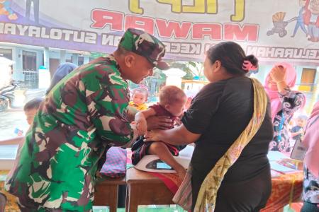 BABINSA KELURAHAN JEGU DAMPINGI KE