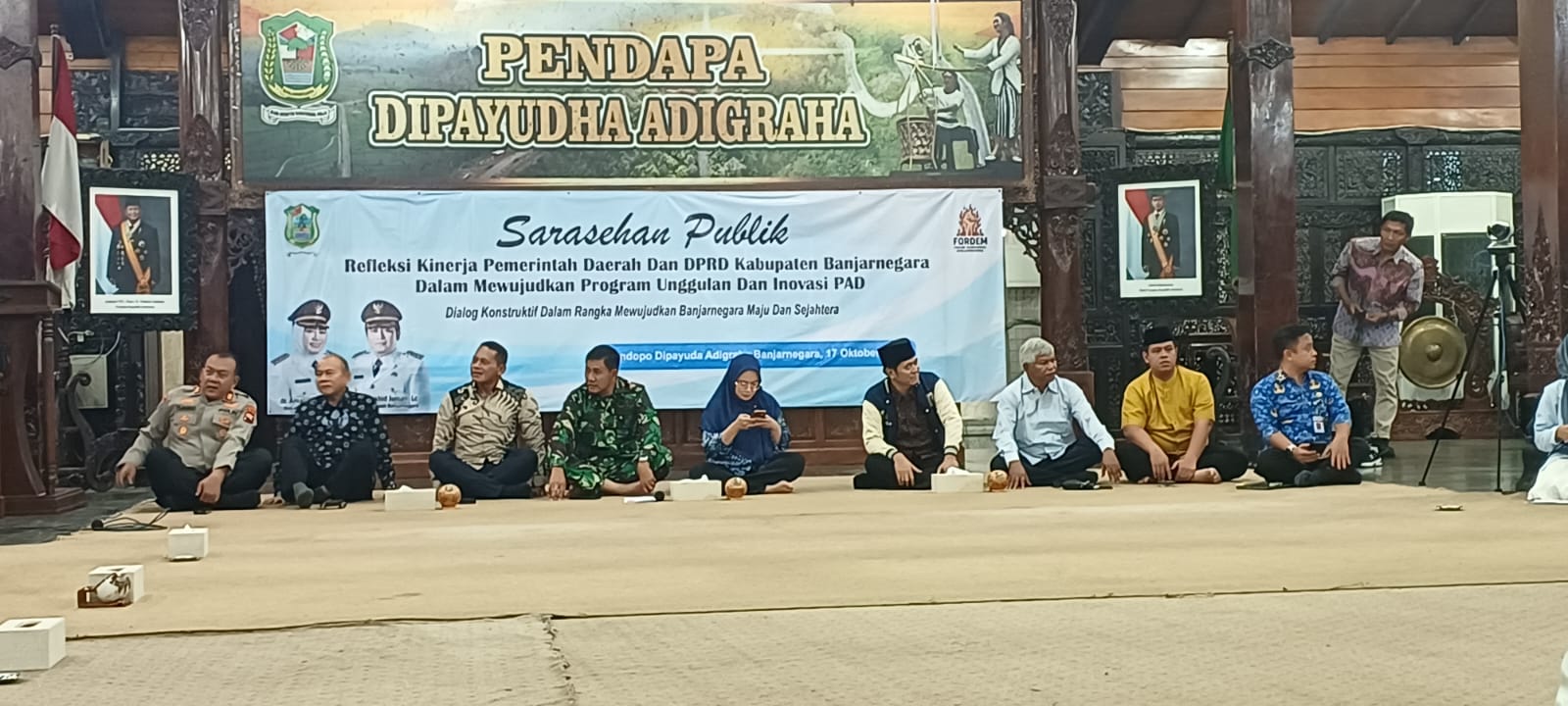 Bupati Tegaskan di FORDEM : “Saya Bukan Pesulap, Tapi Kami Sedang Menyiapkan Lompatan Banjarnegara”