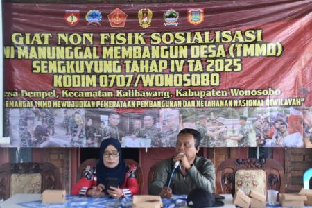 TMMD Sengkuyung IV Kodim 0707Wonosobo