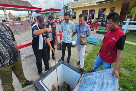 Polres Probolinggo Sidak Sejumlah SPBU